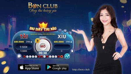 Bon CLub – Game bài hoàng gia – Tải BonCLub.Vin APK, iOS nhận code 50K